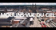 MOULINS VUE DU CIEL : Les Quatre Places